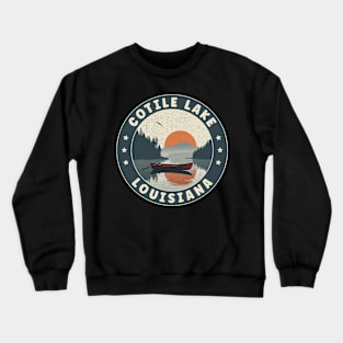 Cotile Lake Louisiana Sunset Crewneck Sweatshirt